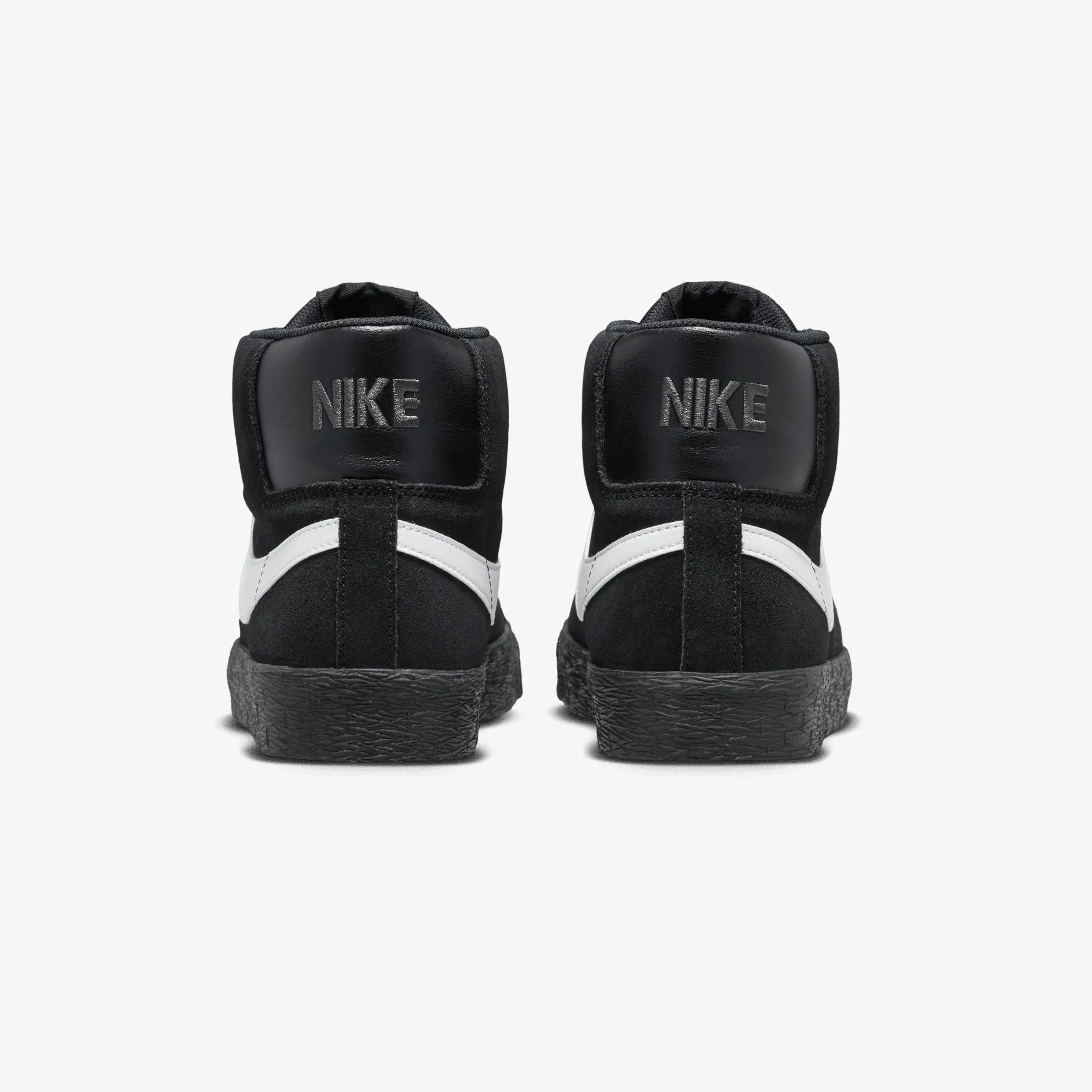 Nike | SB ZOOM BLAZER MID { BLACK/WHITE-BLACK-BLACK indoor shoes