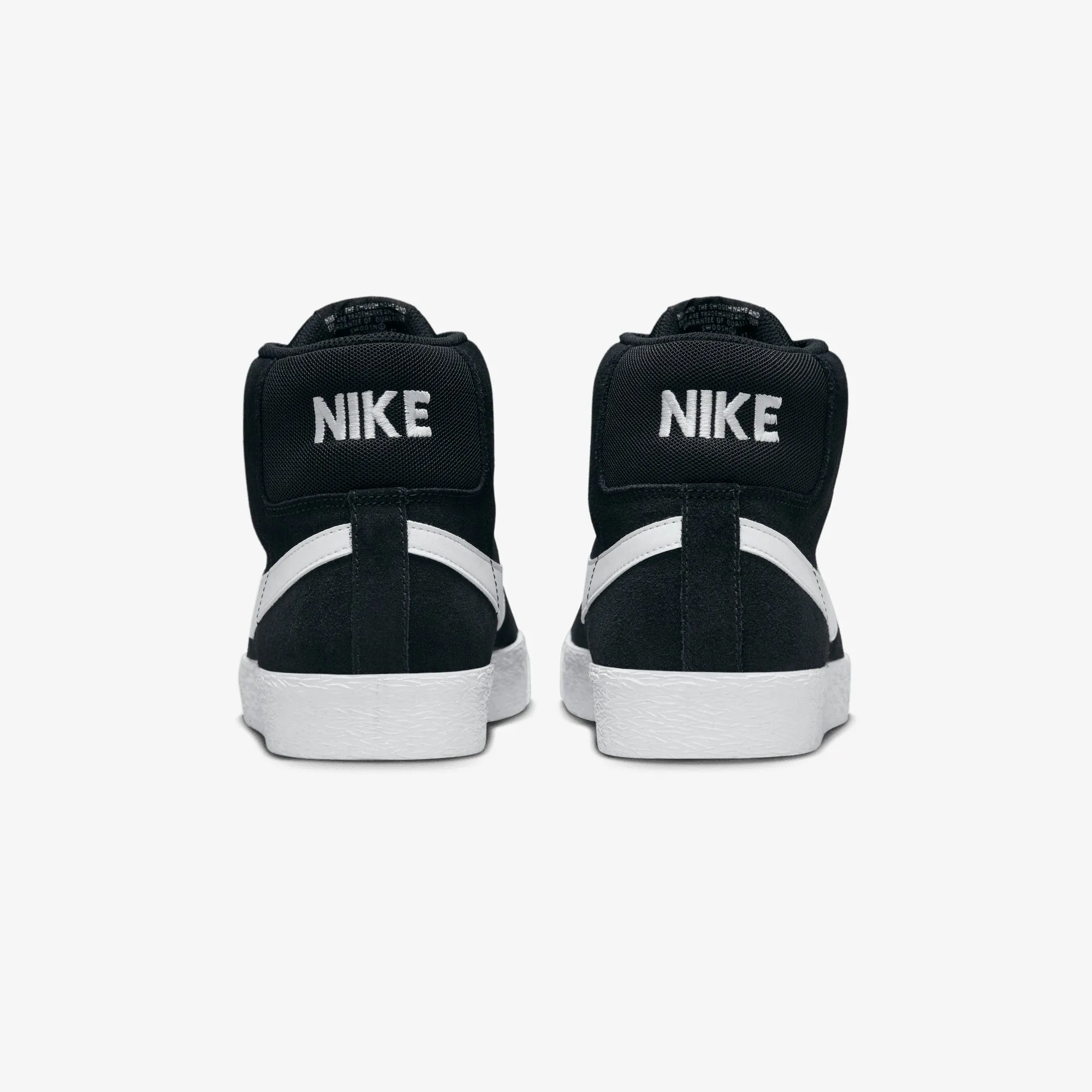 Nike | SB ZOOM BLAZER MID { BLACK/WHITE-WHITE-WHITE Smooth Ease