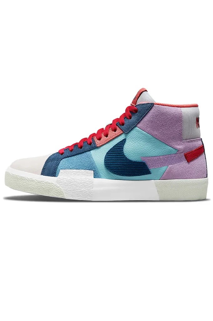 Nike SB Zoom Blazer Mid Premium "Mosaic Pack" Skate Shoes Pond Walk