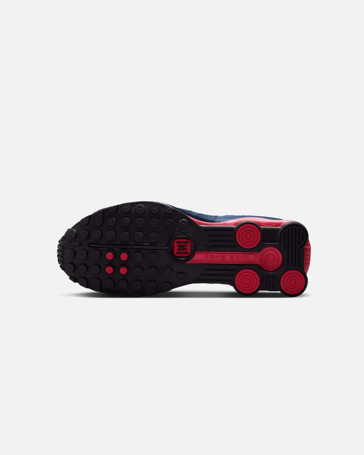 Nike Shox R4 Midnight Navy Flexible Sole