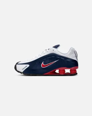Nike Shox R4 Midnight Navy London Cool Dark Edge