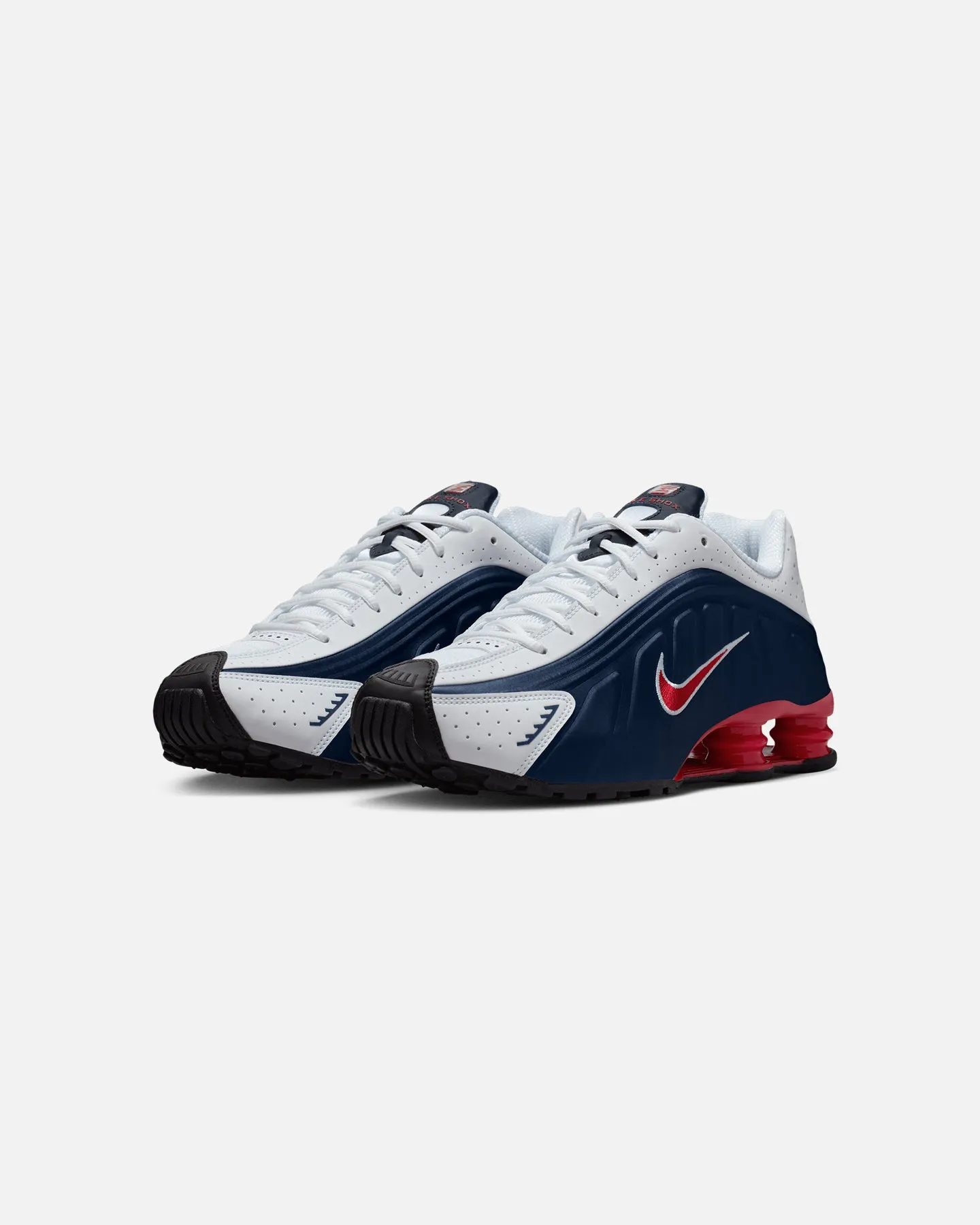 Nike Shox R4 Midnight Navy Slip Resistant All Weather Global Cool