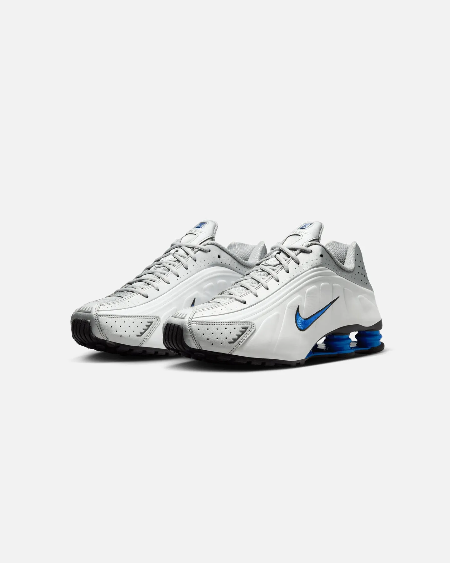 Nike Shox R4 White/Metallic New York Outdoor Fun