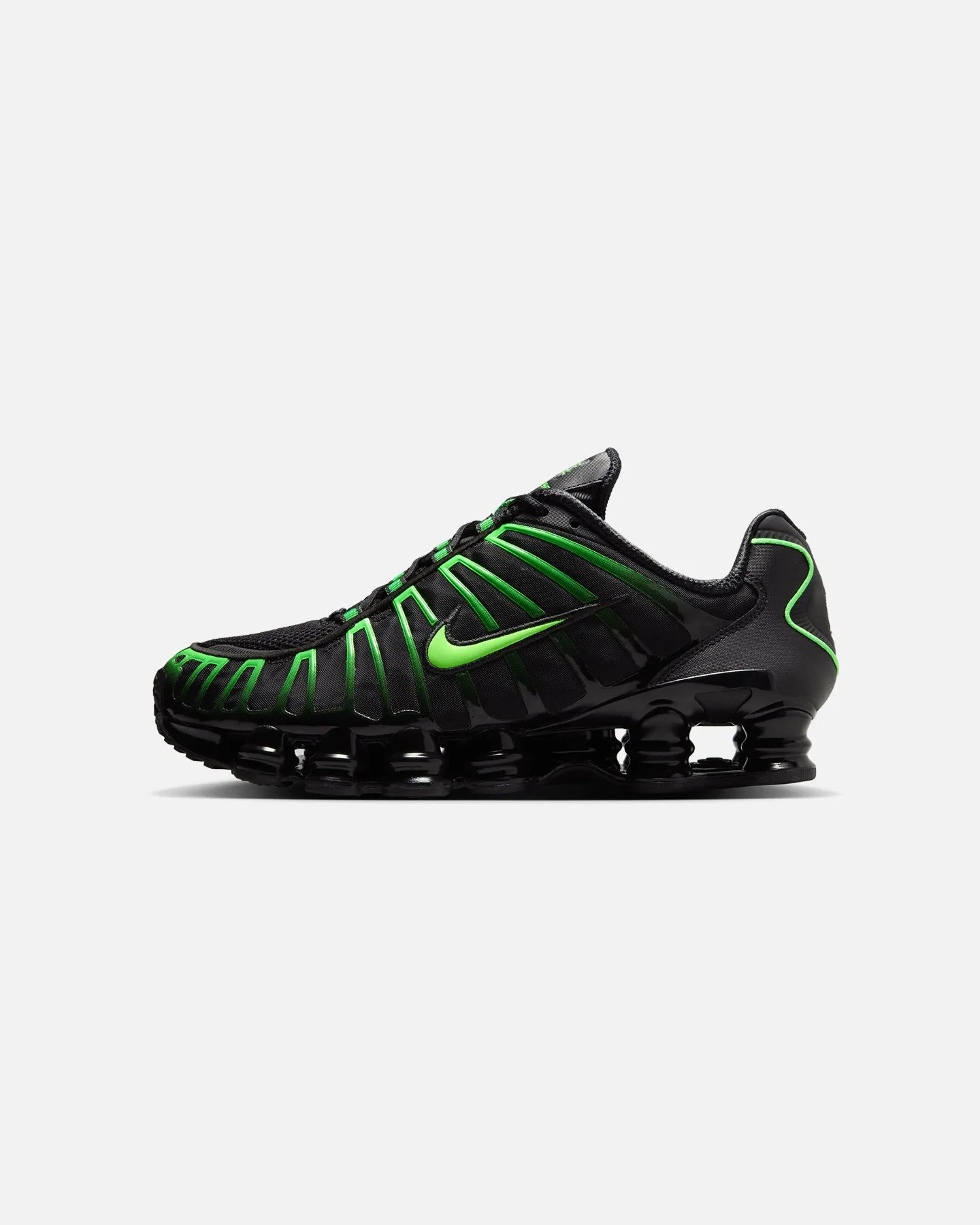 Nike Shox TL Black/Green Memory Foam Insert Easy Motion