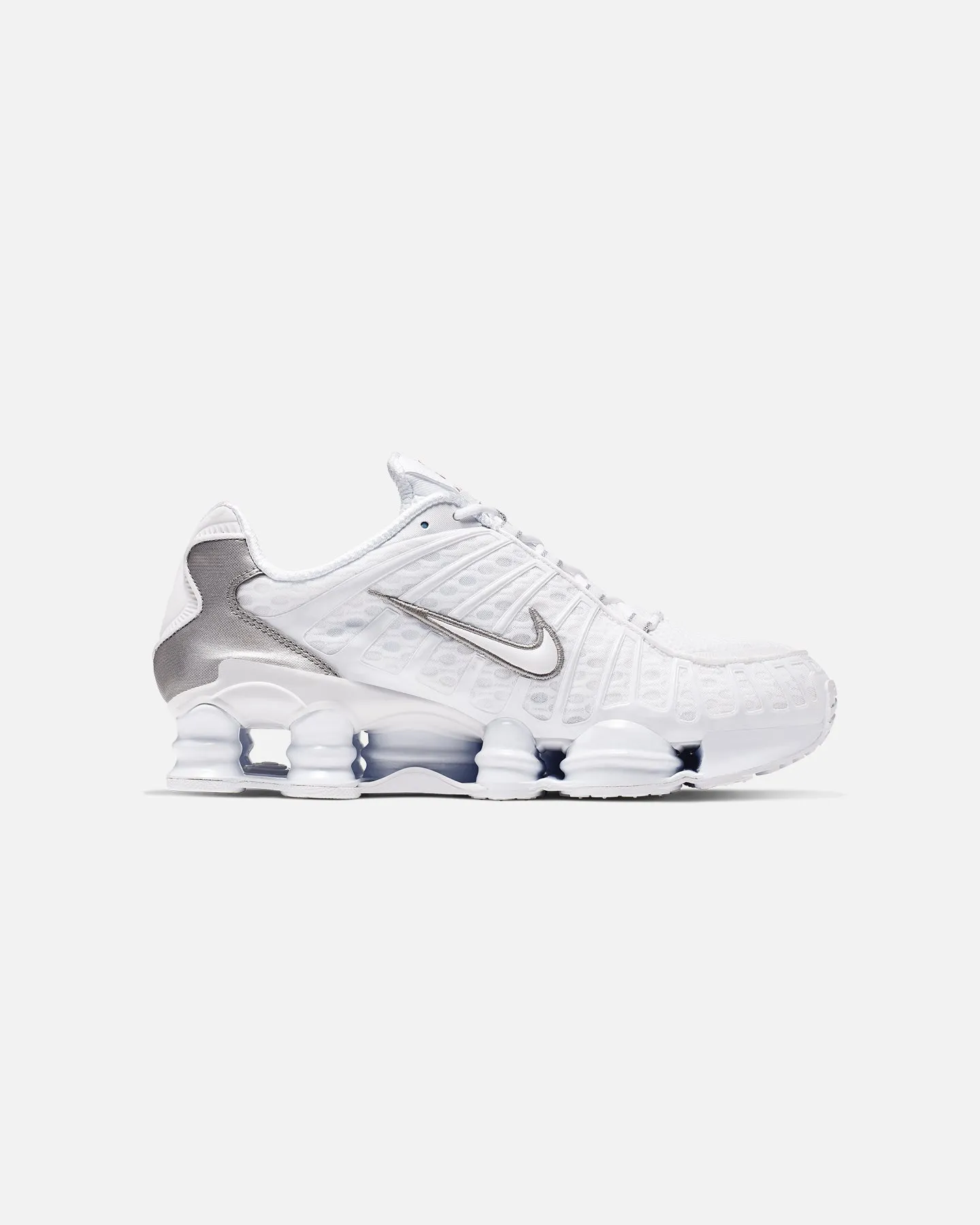 Nike Shox TL White/White No Tie Precision Fit Engineering