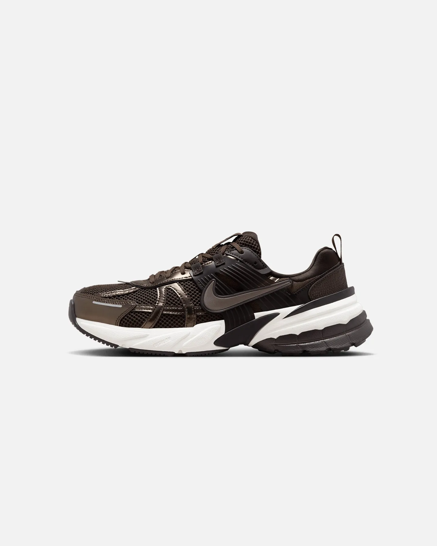 Old School Quick Motion Nike V2K Run Velvet Brown/Baroque Brown/White