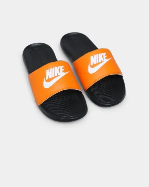 Freeze Grip Memory Foam Airport Travel Nike Victori One Slide Magma Orange/White