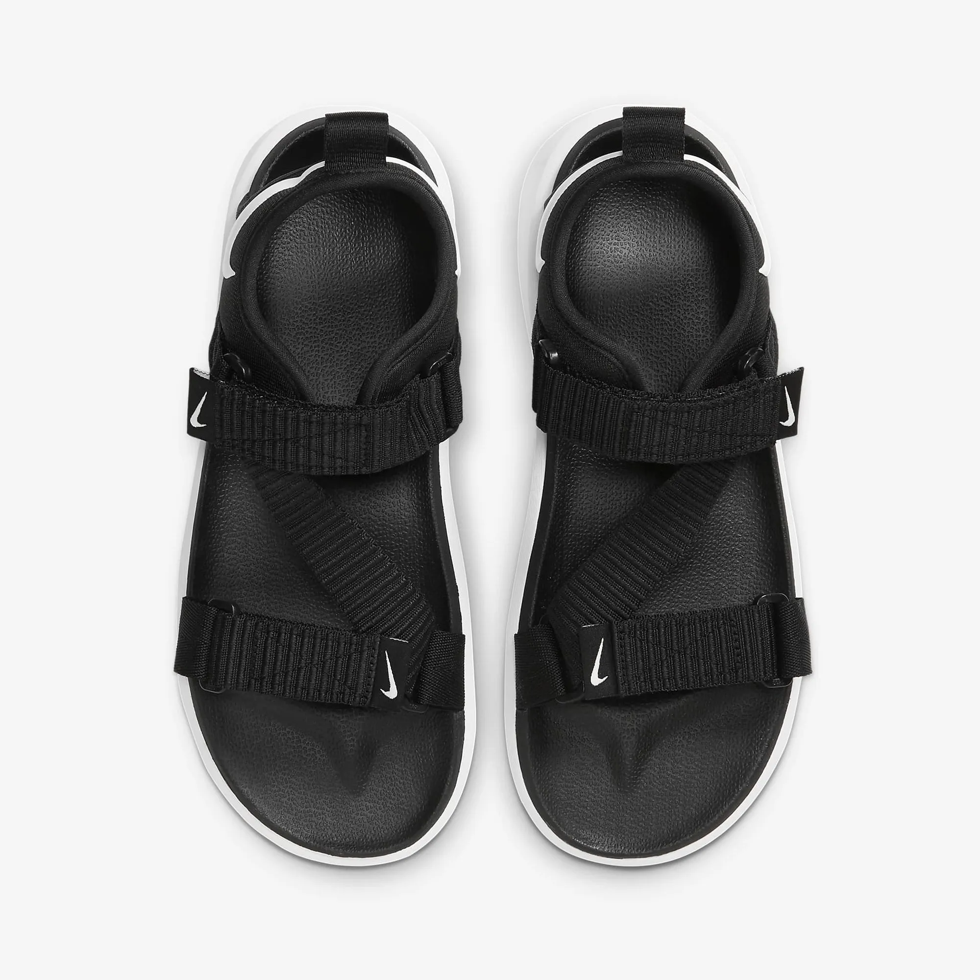 Stretch Entry Abrasion Resistant TPU Nike | VISTA SANDALS  { BLACK/WHITE-BLACK