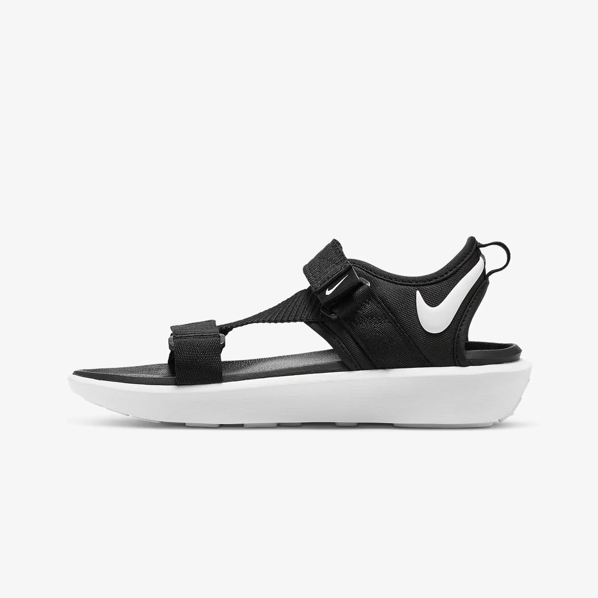 Nike | VISTA SANDALS  { BLACK/WHITE-BLACK Workout Gear Daily Utility