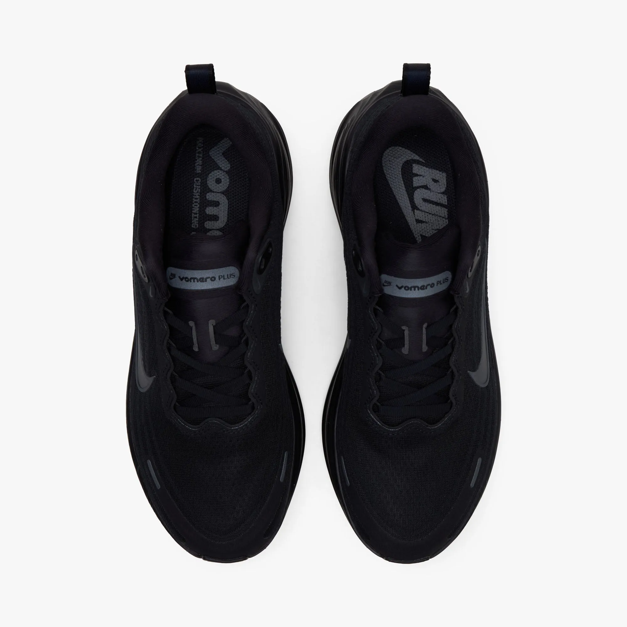 Seasonless Style Home Wear Nike Vomero Plus Black / Metallic Dark Grey - Cool Grey