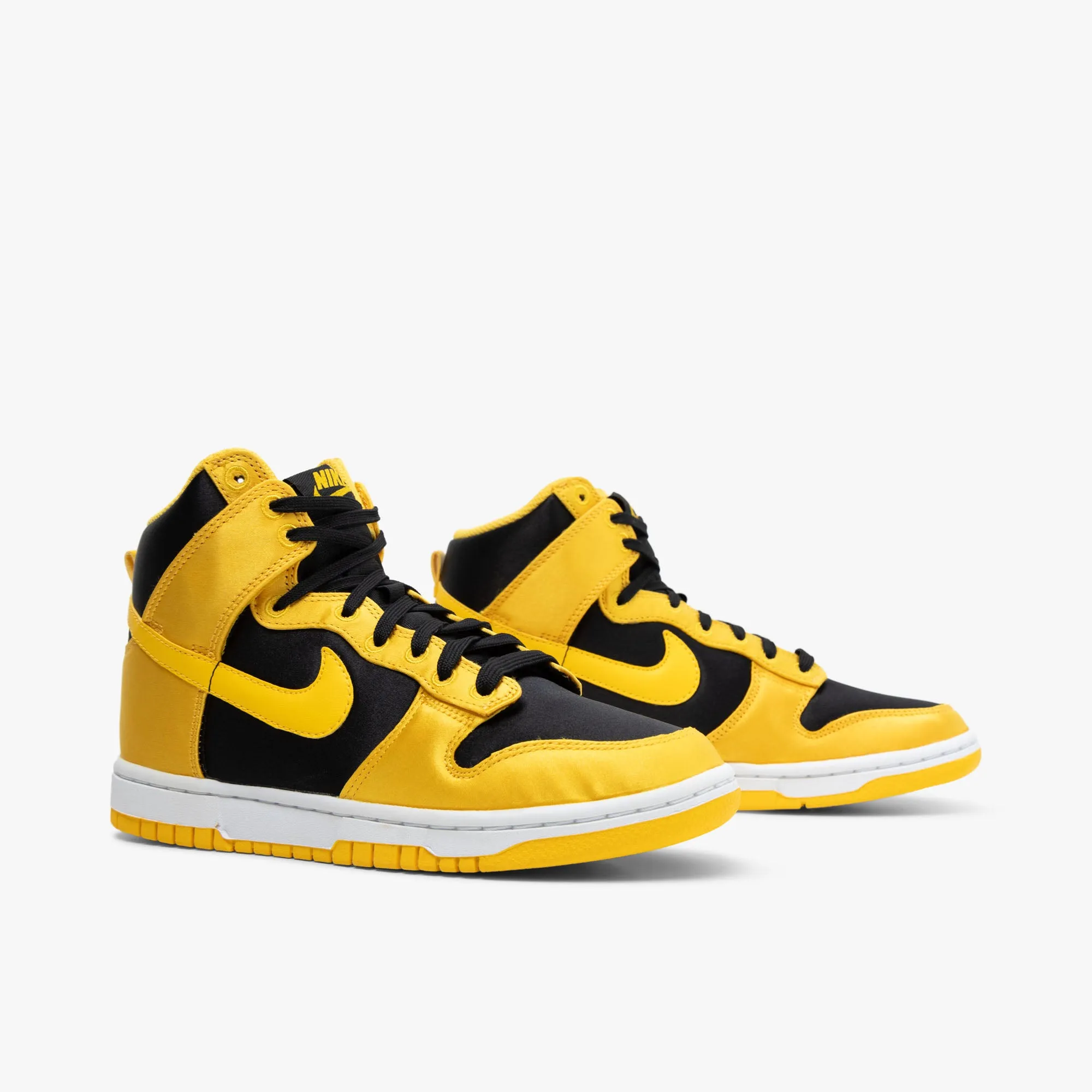 Nike Women's Dunk High Twist Black / Varsity Maize - White Slim Shape