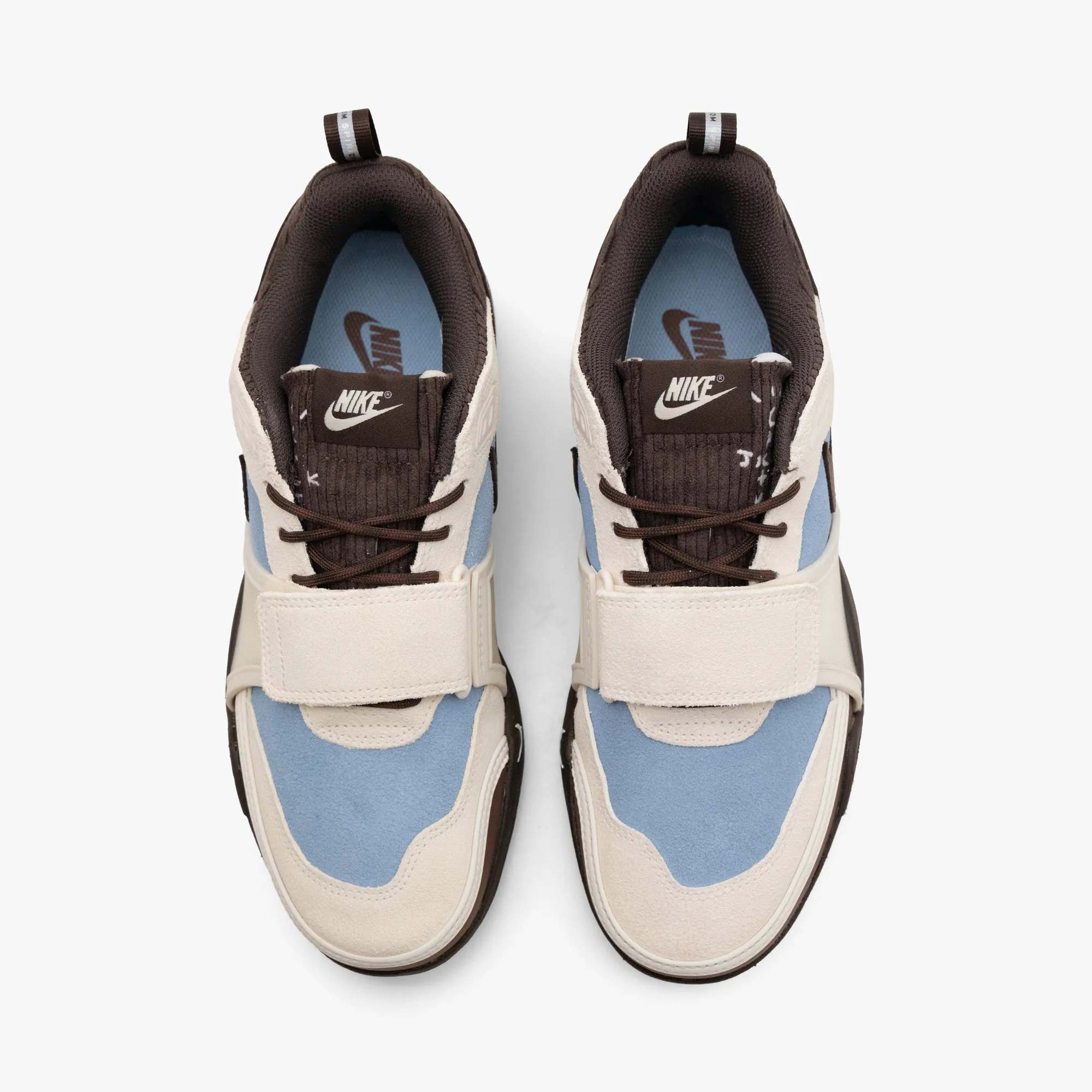 Nike x Travis Scott Zoom Field Jaxx Leche Blue / Baroque Brown - Ivory Stone Hike Weekend Casual