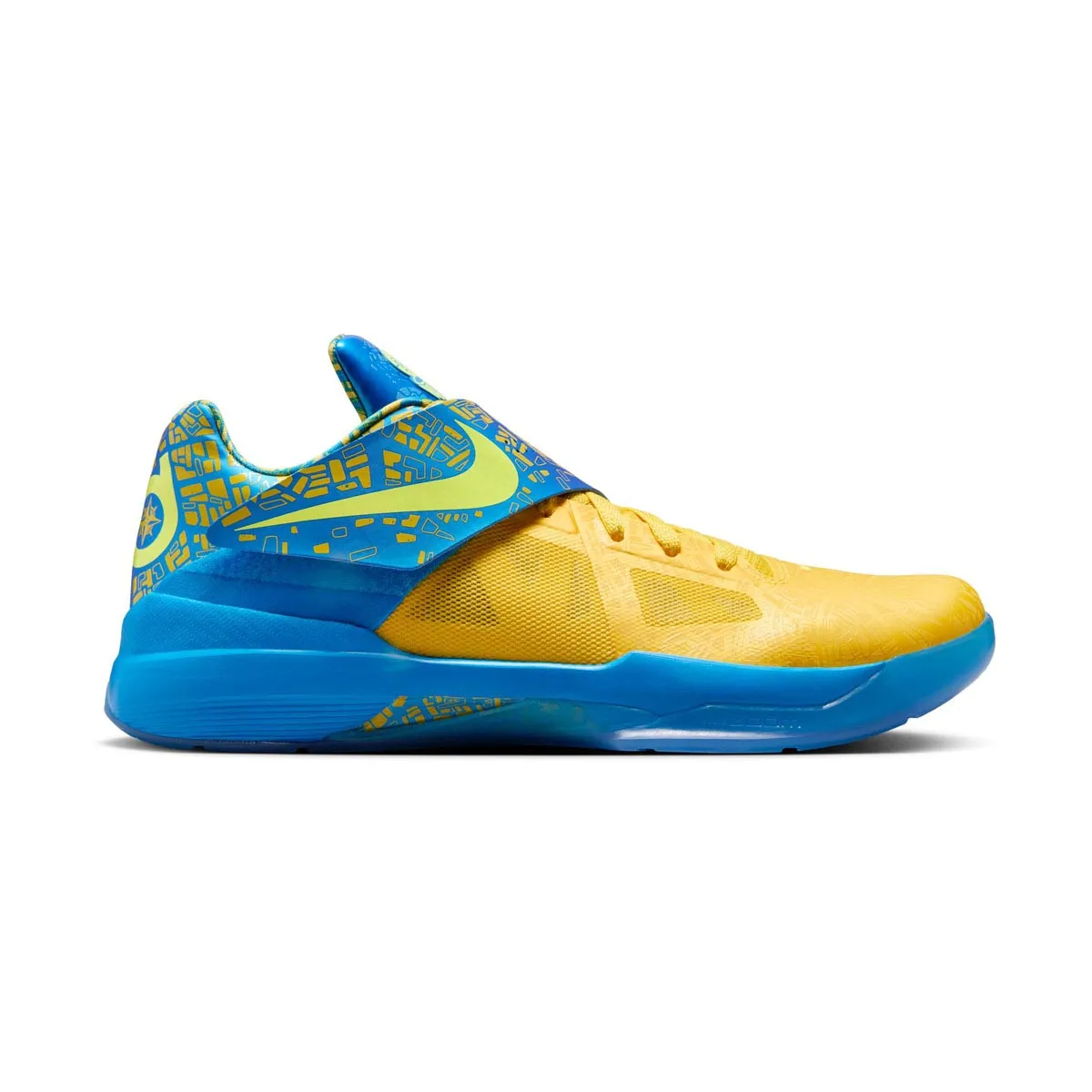 Flexible Forefoot Groove Adaptive Lace Lock Nike Zoom KD IV 'Scoring Title' Men's Shoes