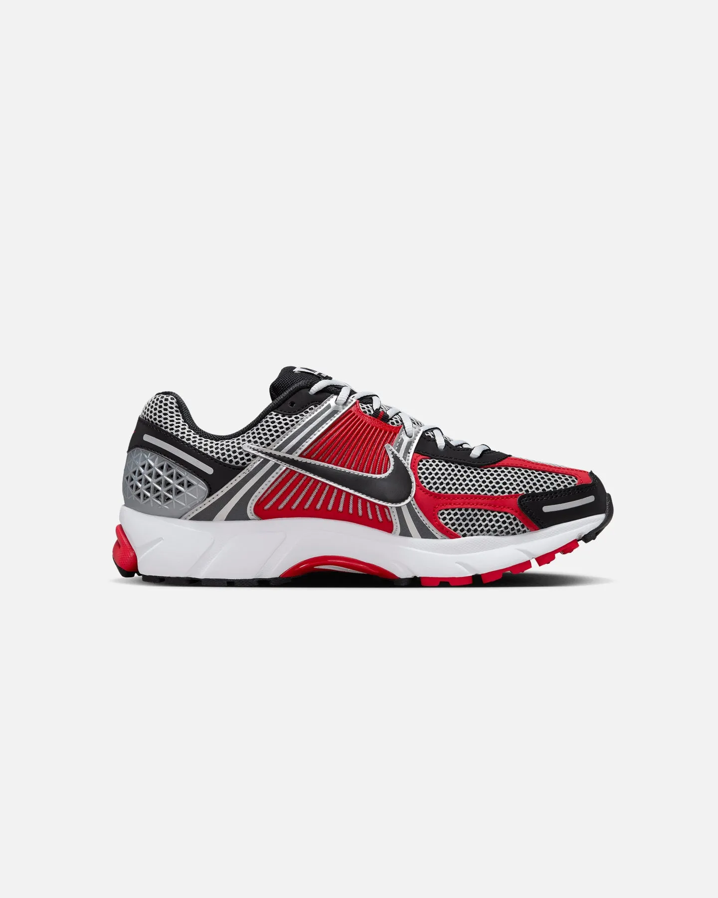 Nike Zoom Vomero 5 Metallic Silver/Black-University Red Soft Sole