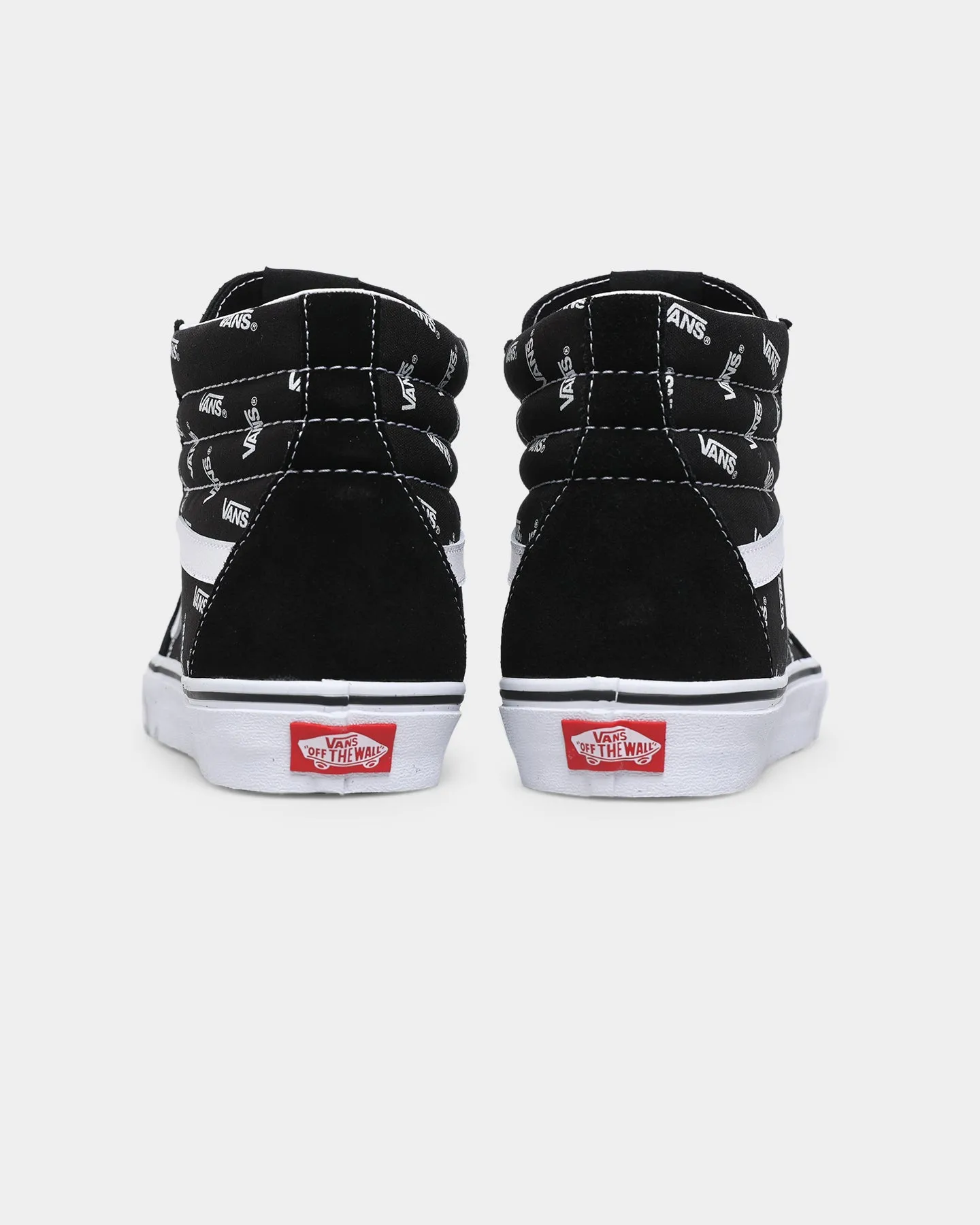 Vans SK8-HI Monogram Black/True White Torsion control Stride Easy