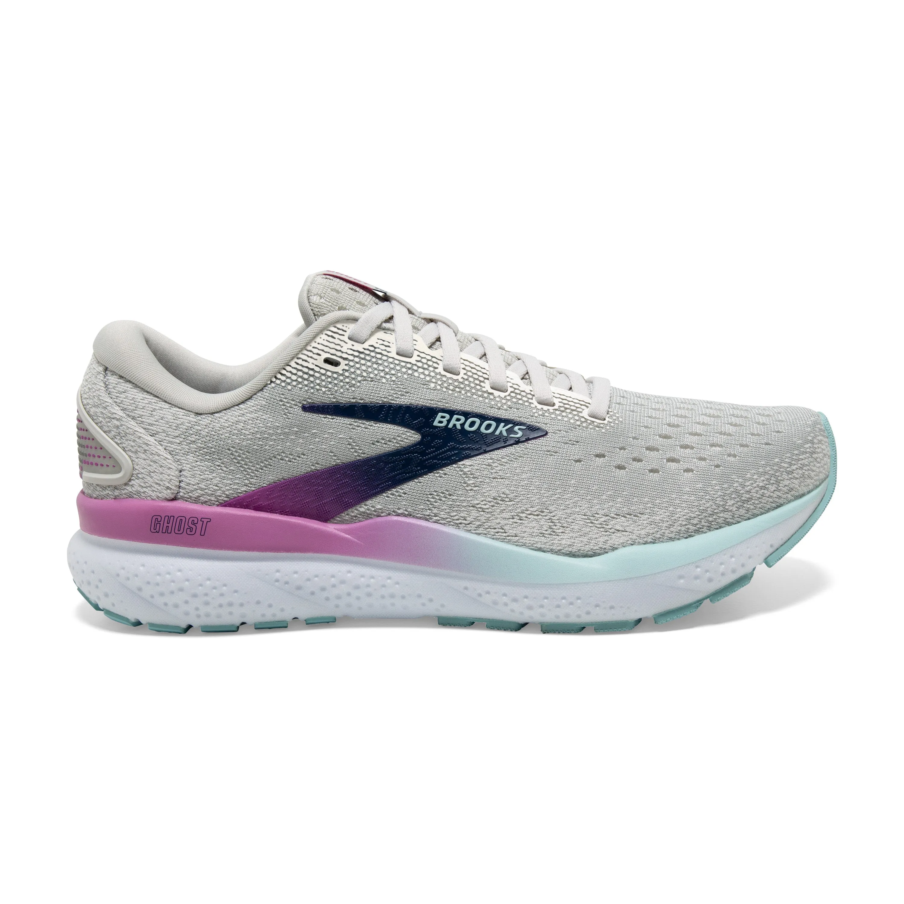 Wide fit WOMEN'S GHOST 16 - B - 175 WHITE/GREY/ESTATE BLUE