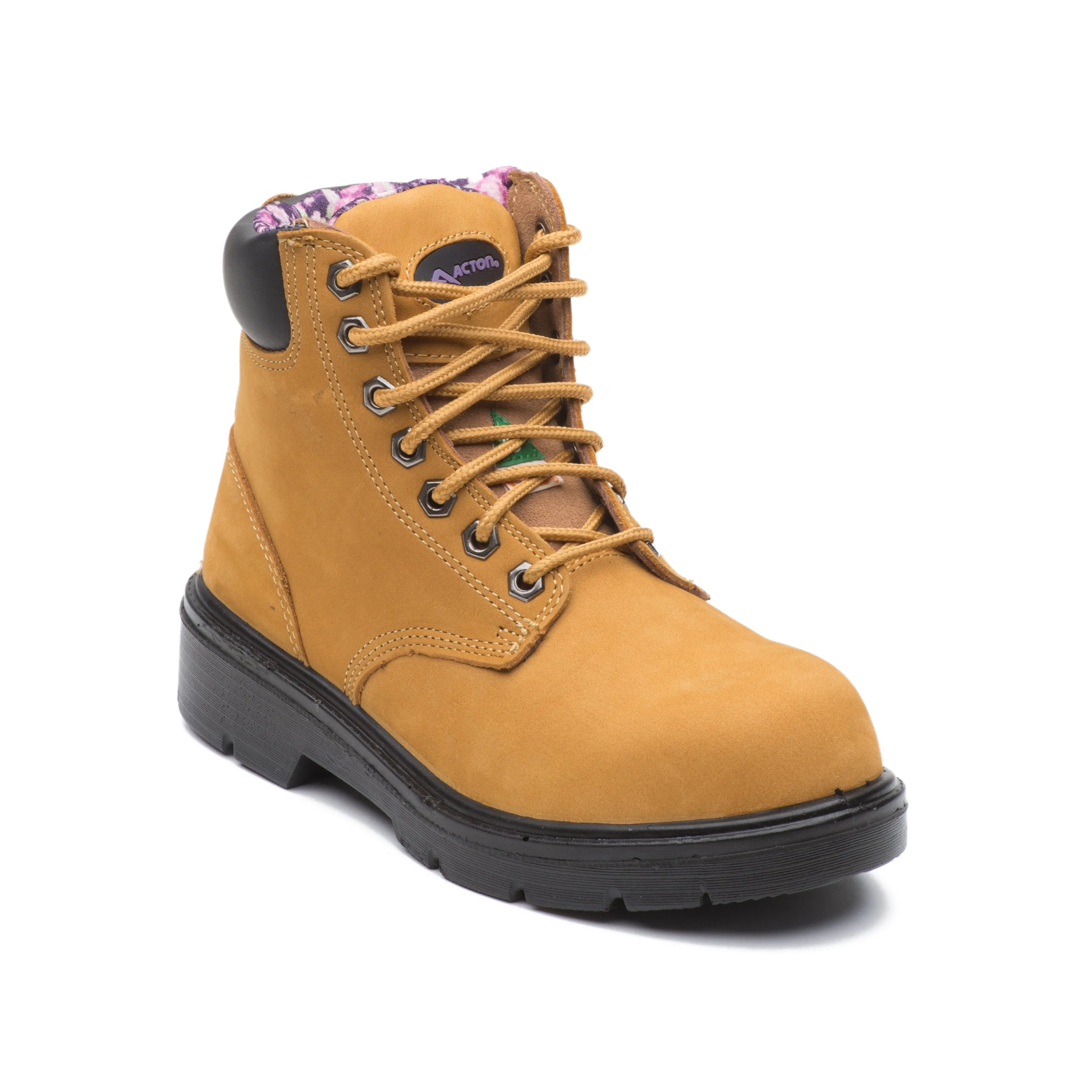 Prolady Women's 6" Steel Toe Work Boots A9233-12 - Limited Stock Grippy Outsole Rough Terrain