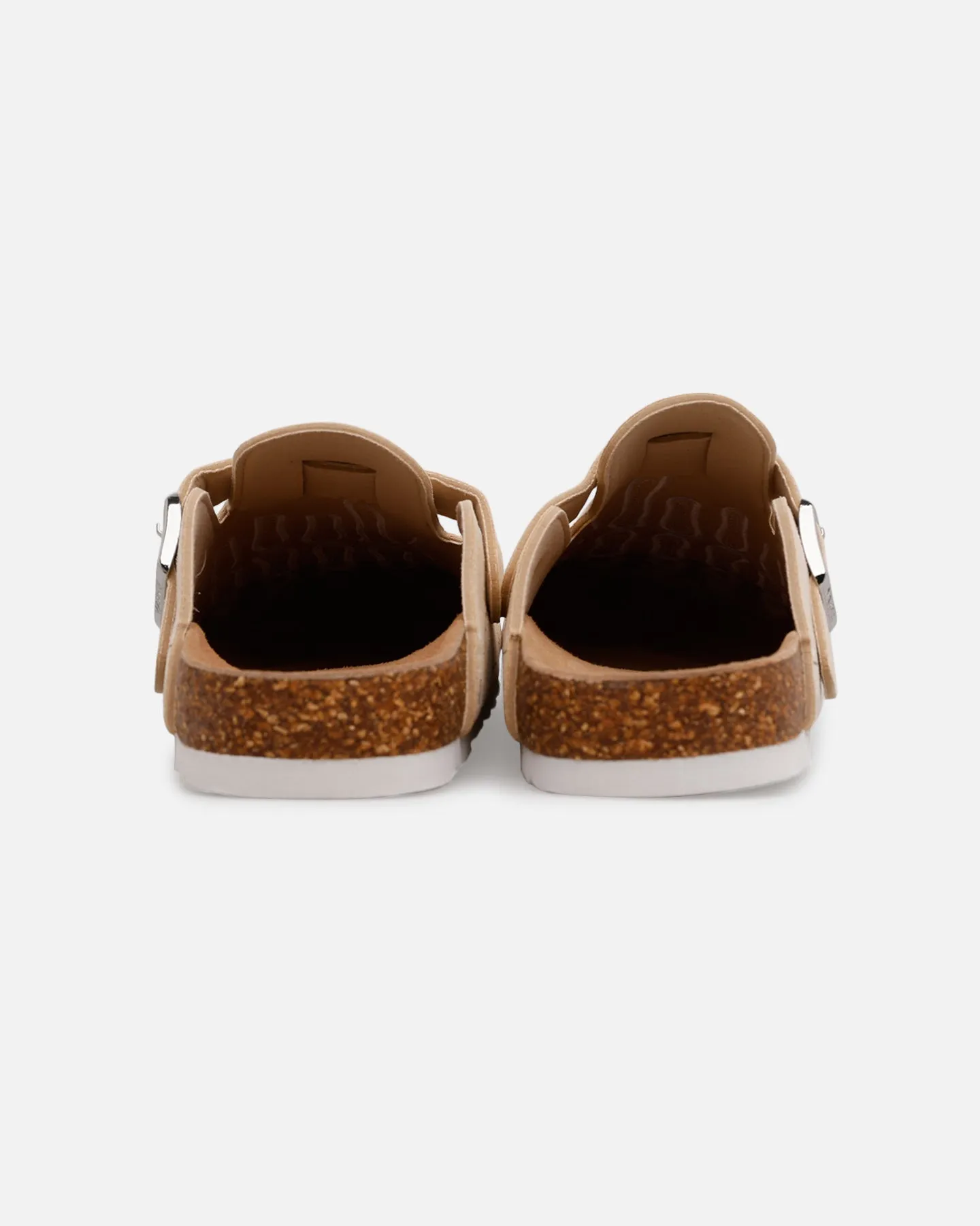 Octavious Marks Bandana Clogs Tan Structured Design