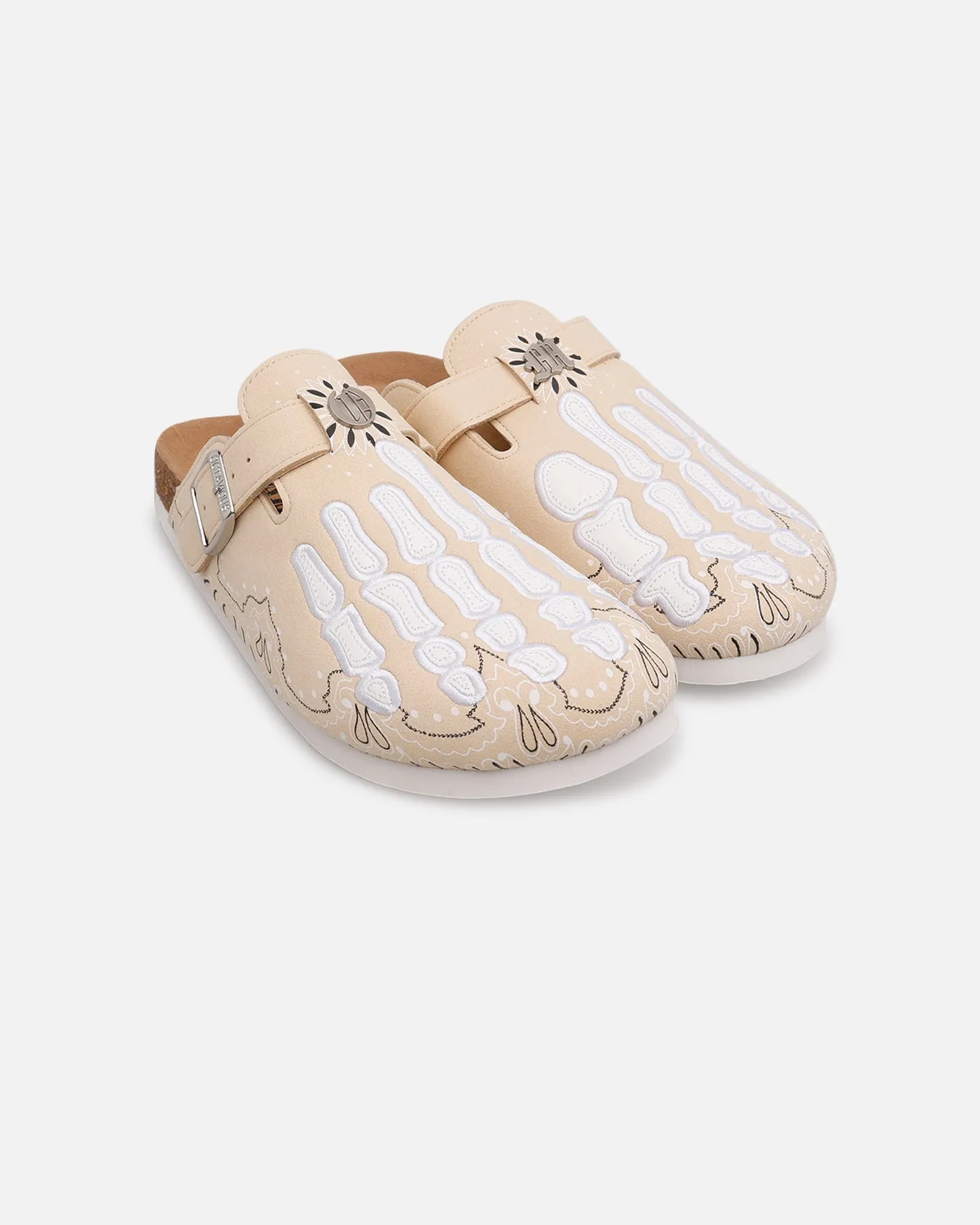 Durable Lining Soft Design Octavious Marks Bandana Clogs Tan