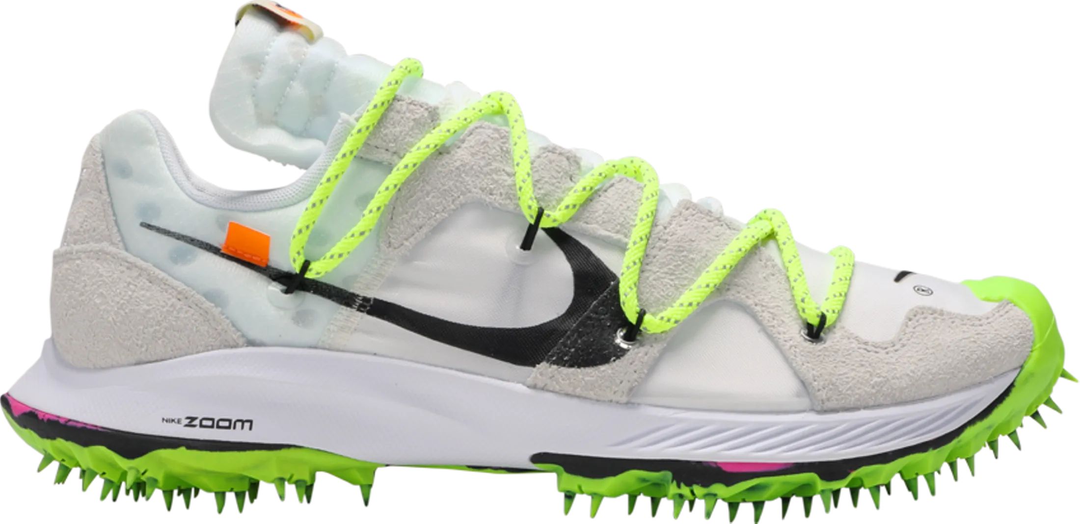 Layered silhouette Sporty Edge OFF-WHITE x Wmns Air Zoom Terra Kiger 5 'Athlete in Progress - White' - CD8179 100