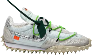 OFF-WHITE x Wmns Waffle Racer 'Electric Green' - CD8180 100 Pure Fit