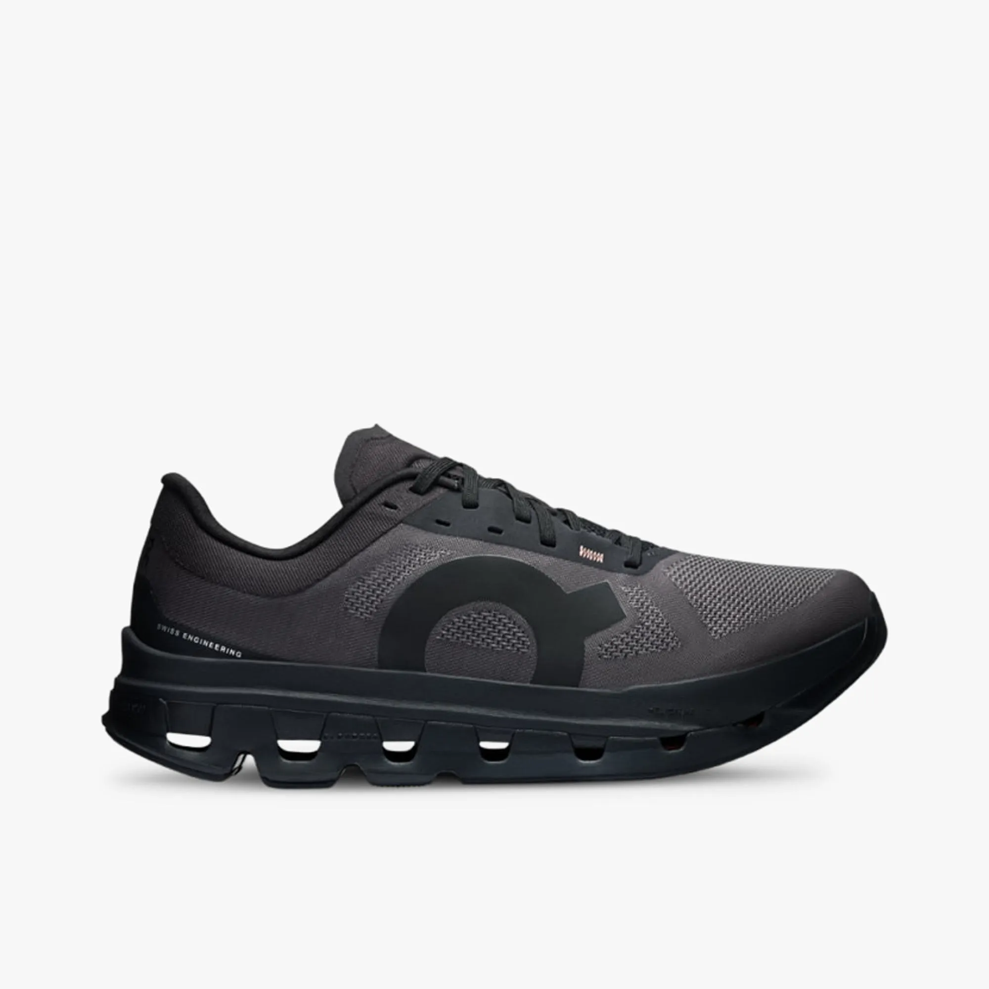 Fast Track forest running shoes On Cloudflow 5 Black / Black