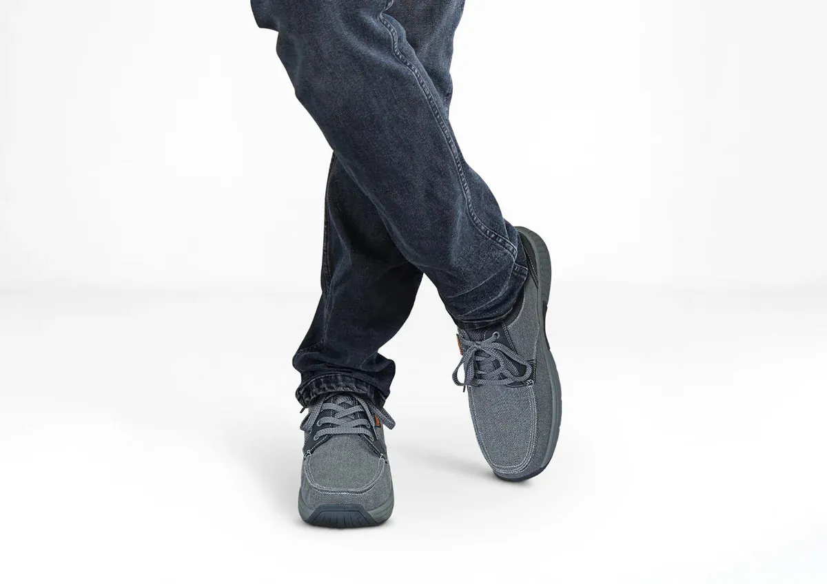 Orthofeet - Men - Porto - Gray Modern Look Sunny Walk