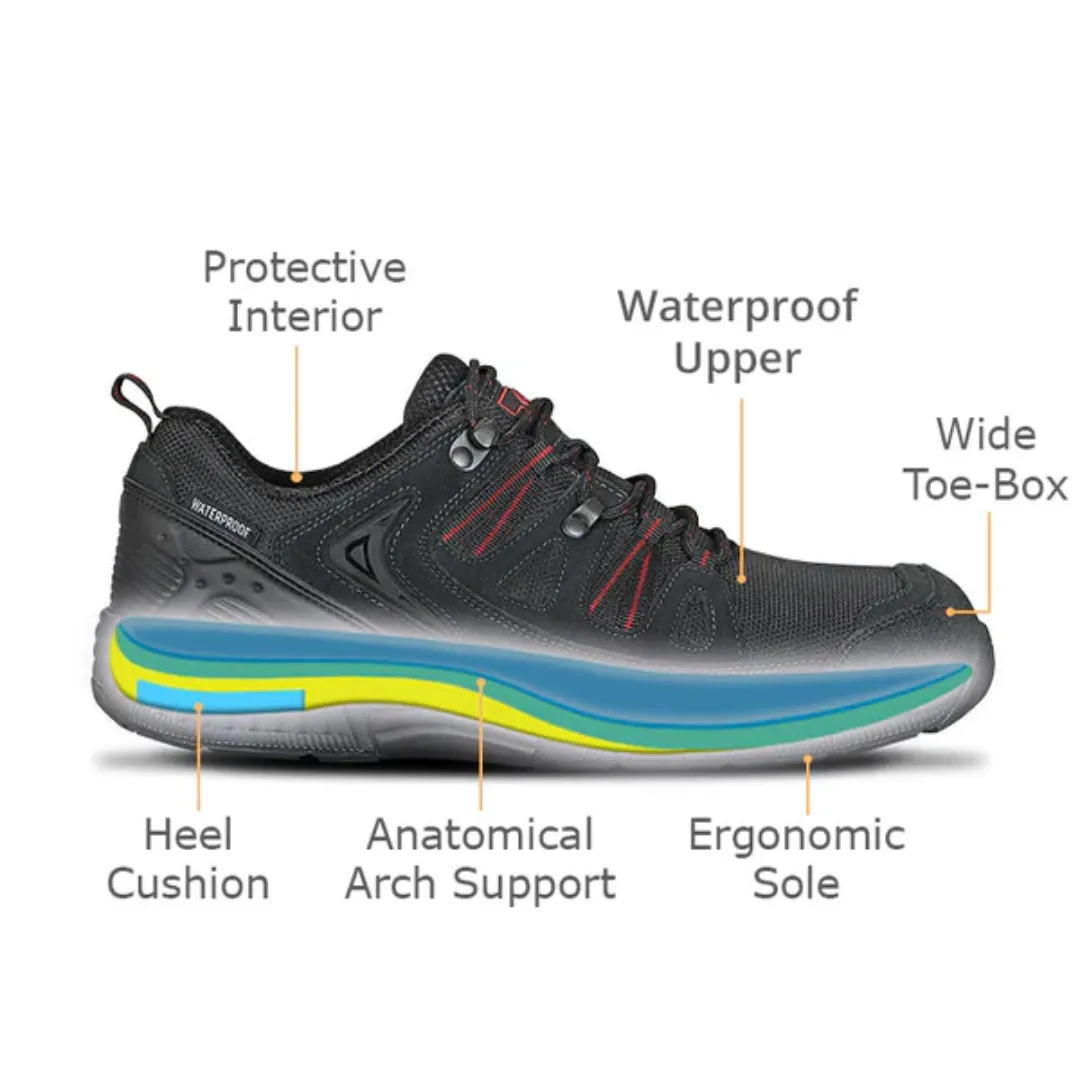 Fit Today Seamless Fit Orthofeet - Moravia Waterproof - Black