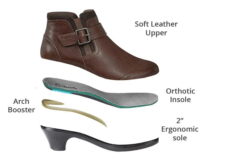 Chic Vibe ORTHOFEET - WOMEN- Emma - Brown