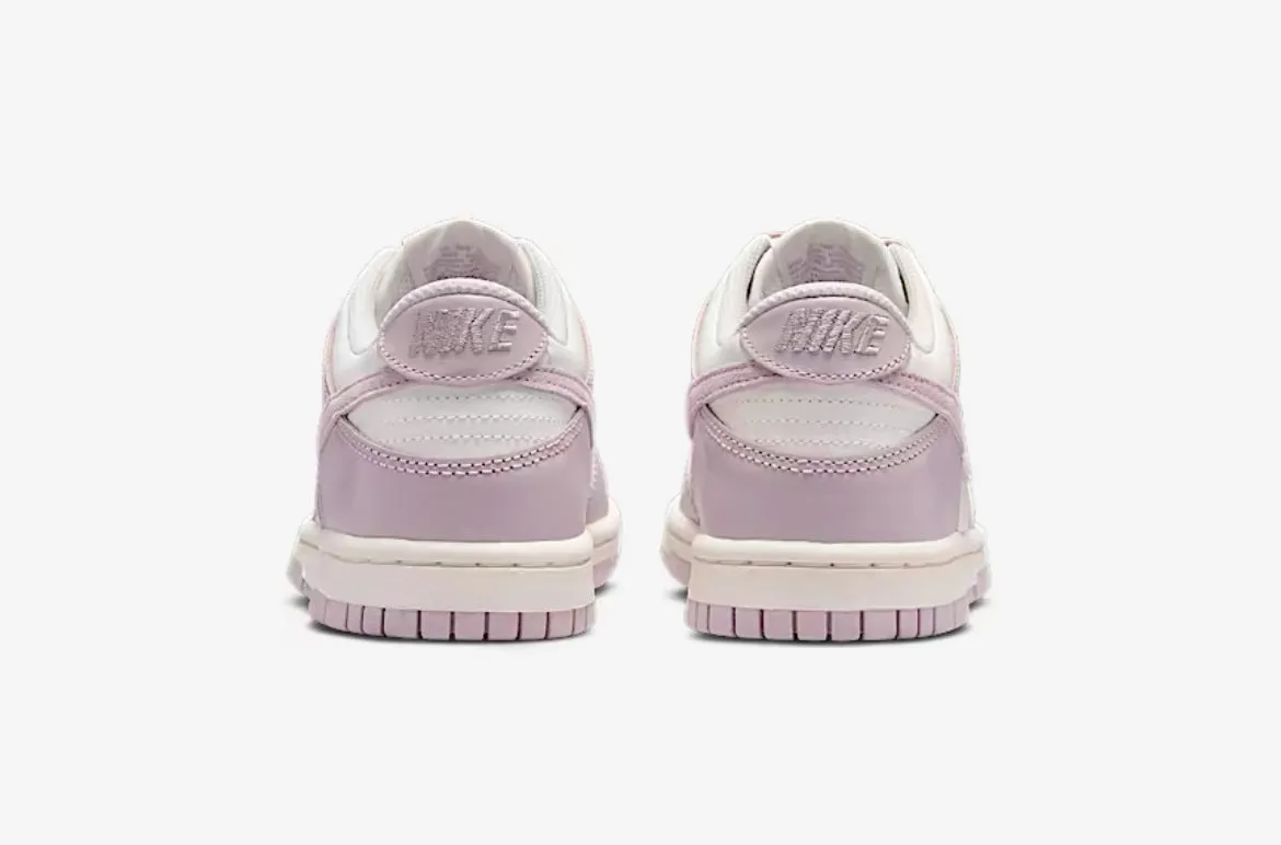 Pre-Order Lilac Pink Pink and Black Swarovski Womens Nike Dunk Shoes Night Style Outfit Friendly