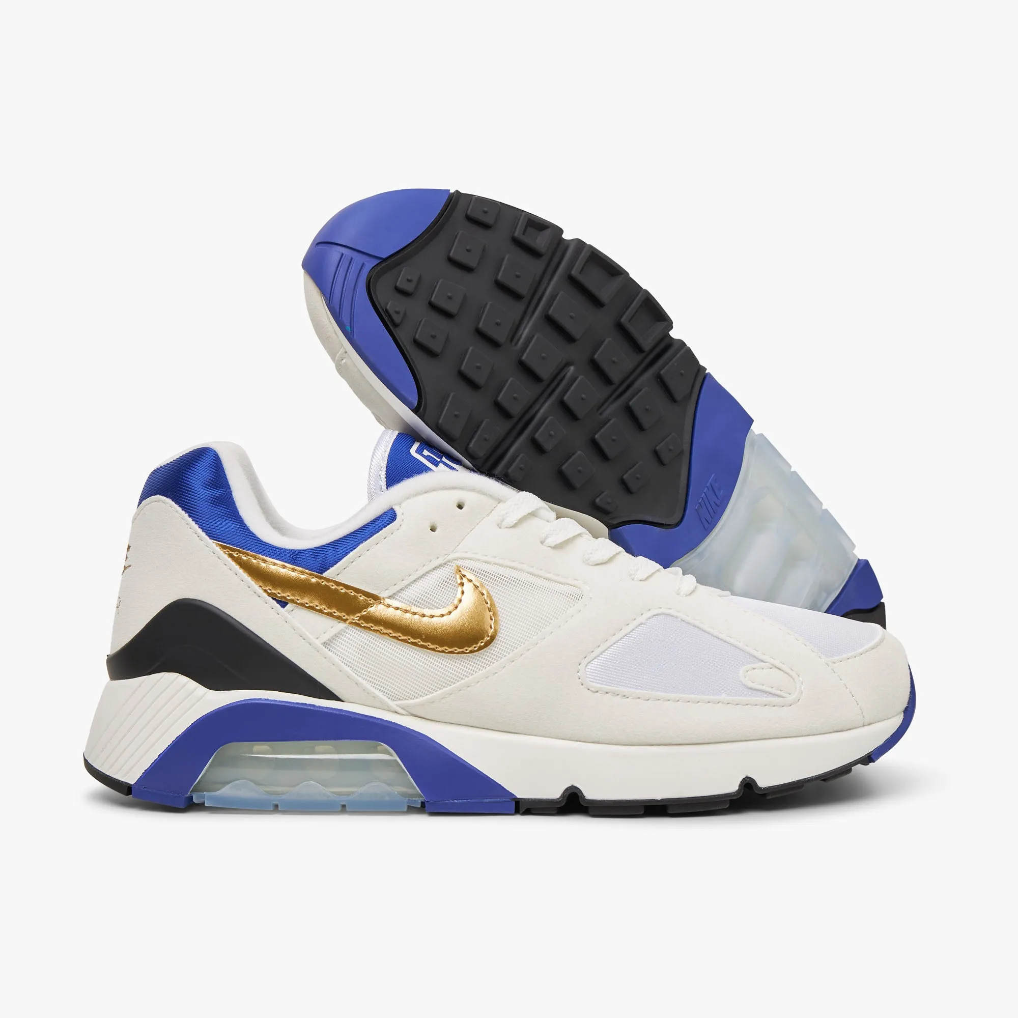Sun Path Nike Air 180 Summit White / Metallic Gold - Concord