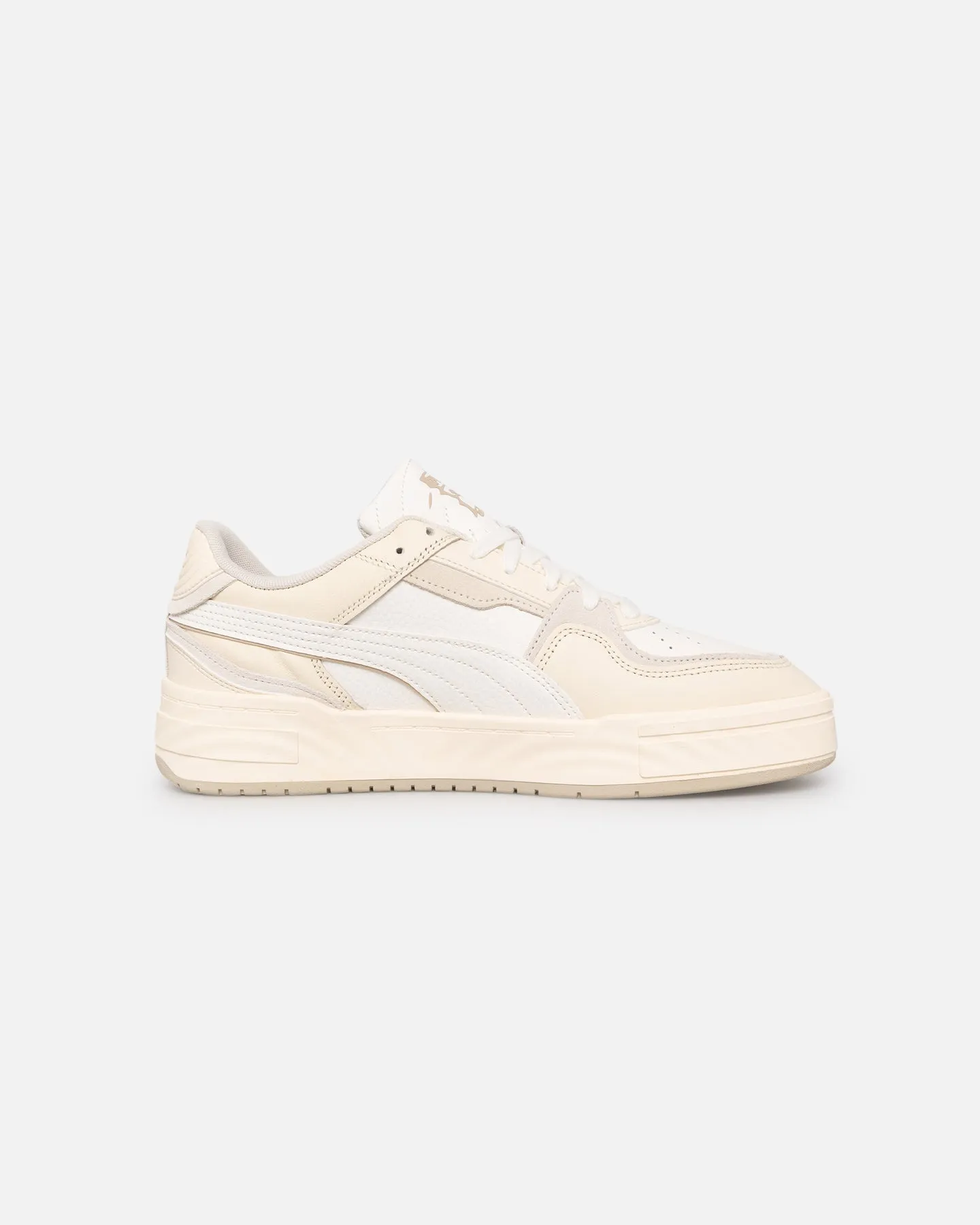 Puma CA Pro Ripple Earth Warm White forest walk mesh construction