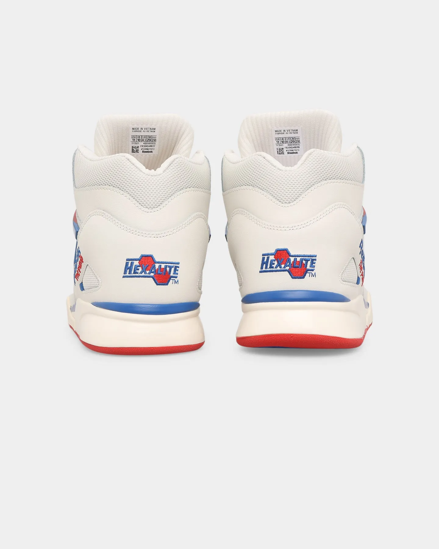 Height Plus Reebok Pump Omni Zone II Chalk/Vector Blue/Vector Red