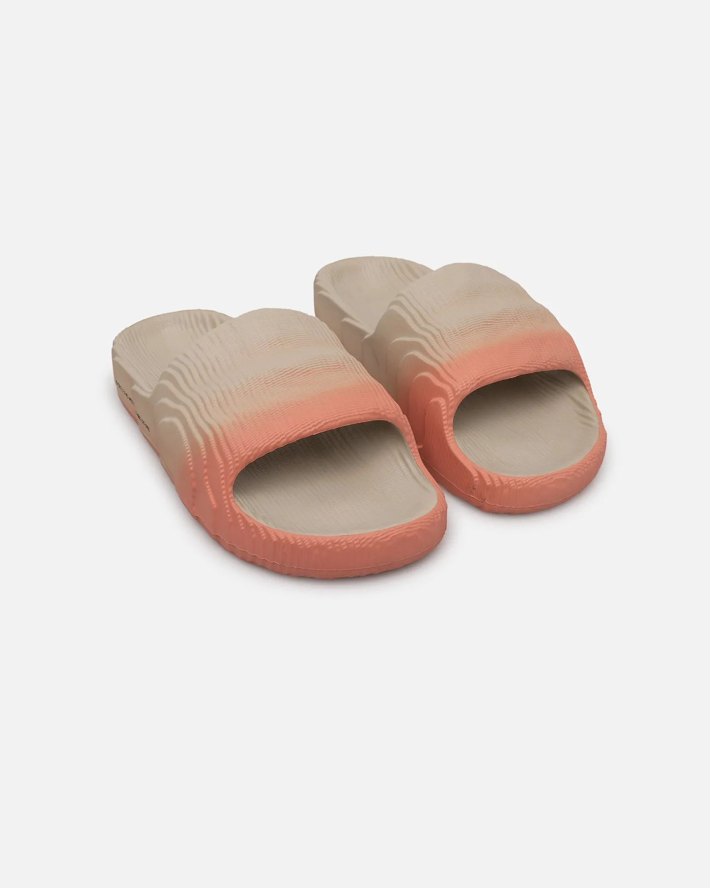 Adidas Adilette 22 Wonder Beige/Clay Media Pop Adjustable Straps