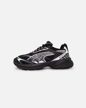 Puma Velophasis Always On Black Breathable Upper Flexible