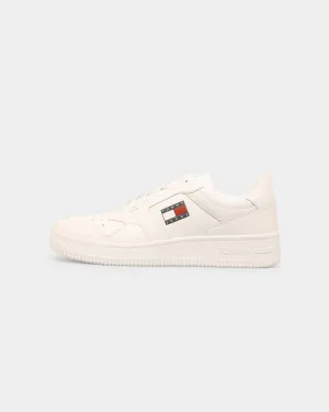 Tommy Jeans Retro Basket White Soft Material Comfort Flex