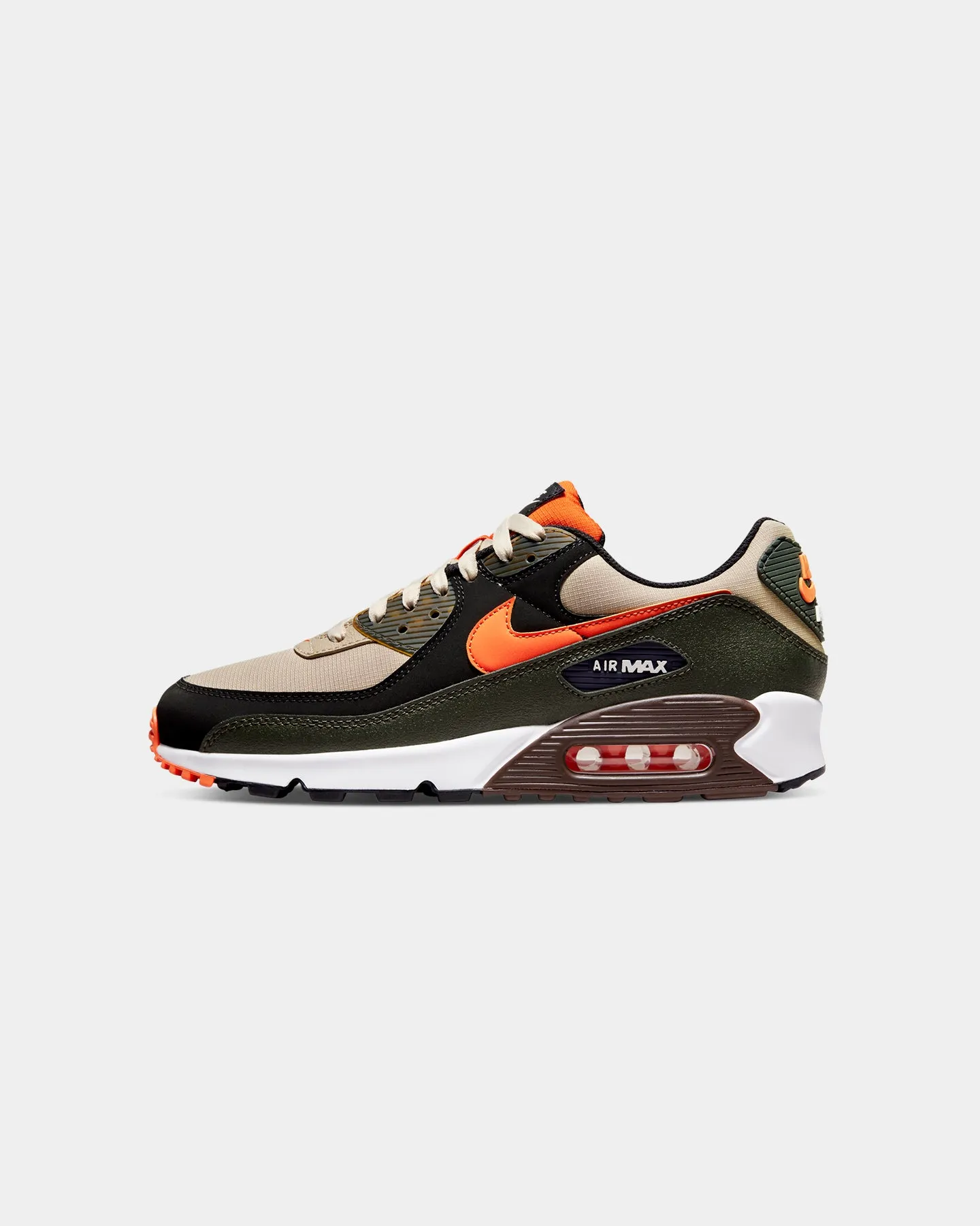 Nike Air Max 90 Tweed/Orange Blaze/Dark Army/Black Stride Bold