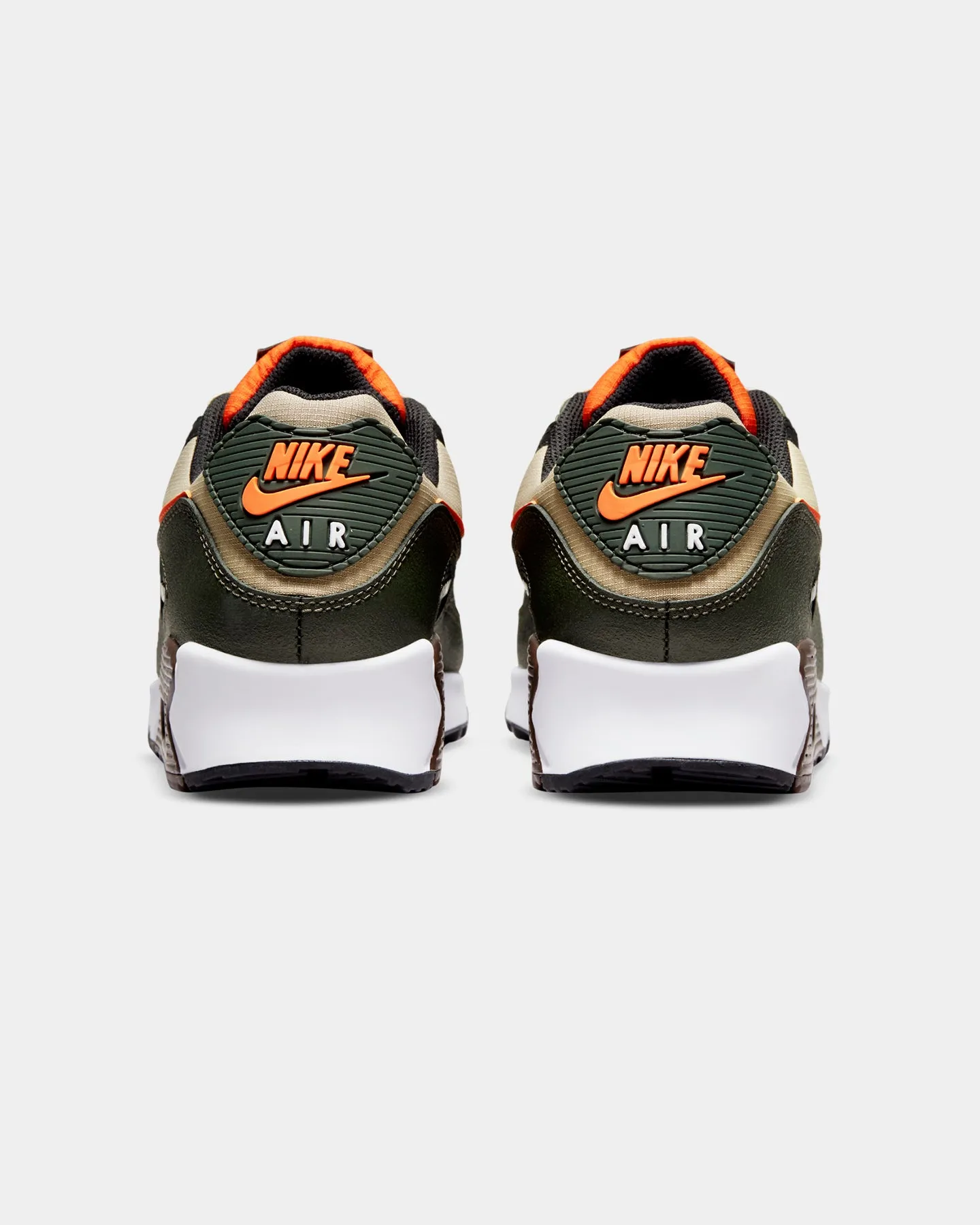 Business Mode Neutral Glow Nike Air Max 90 Tweed/Orange Blaze/Dark Army/Black