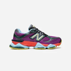 New Balance 9060 Neon Night Pack flat track running shoes