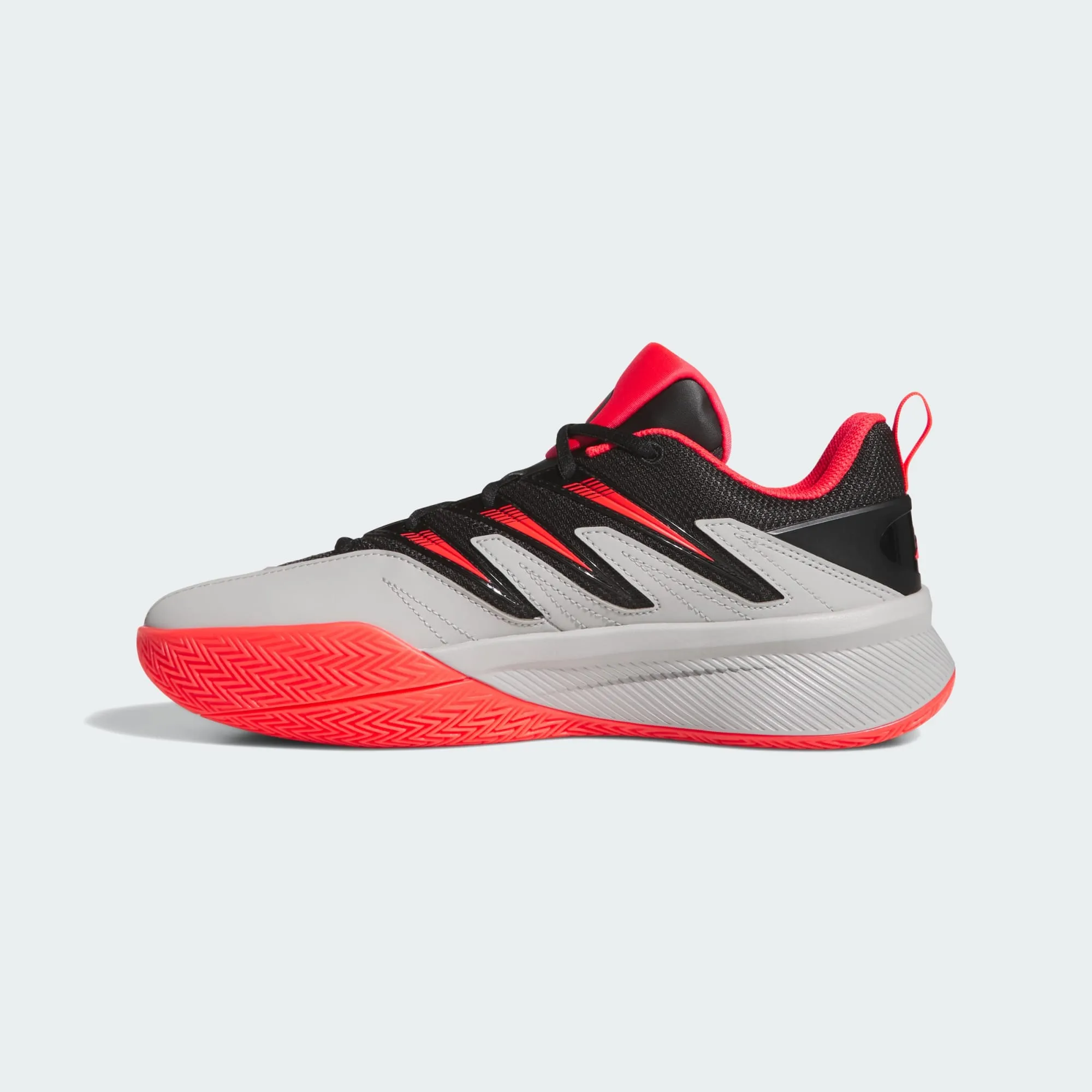 Dynamic Fit Collar Lightweight Cushioning System Adidas Men's Dame Certified 3 White/Black Basketball Shoes