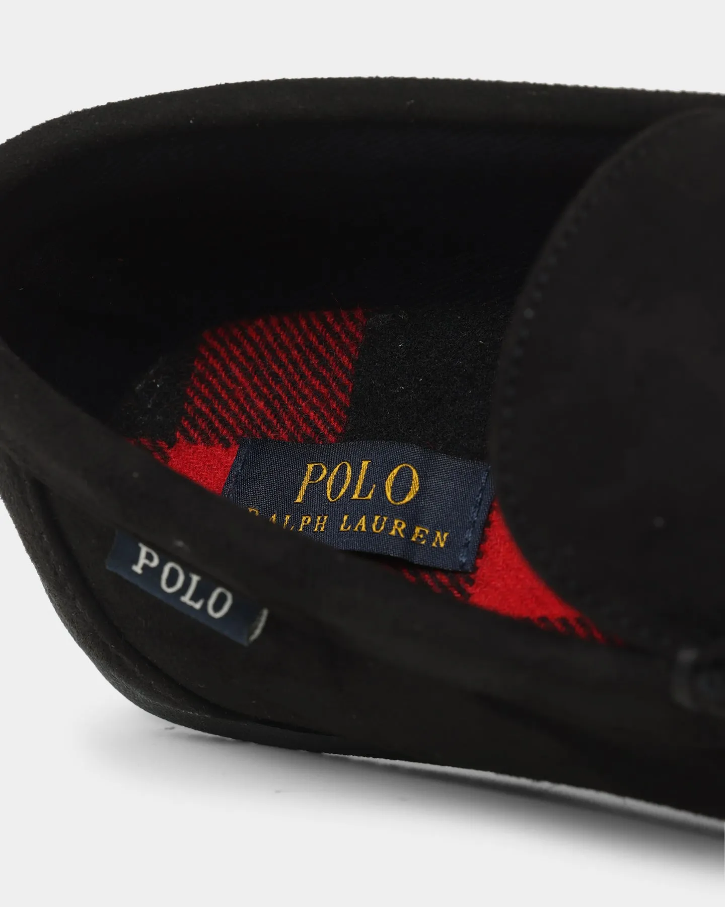 Polo Ralph Lauren Declan Slippers Snuff Black/Tartan Desert Run