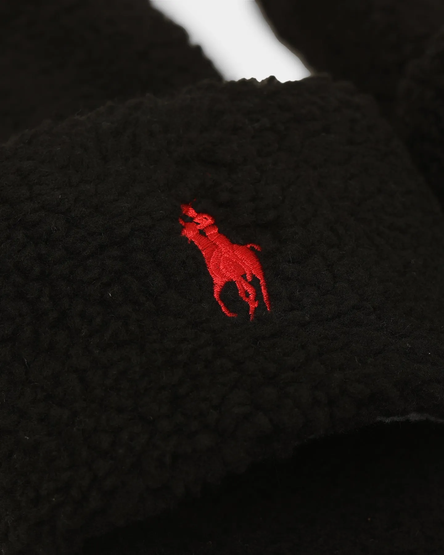 Game Fit Polo Ralph Lauren Hendrick Slipper Black