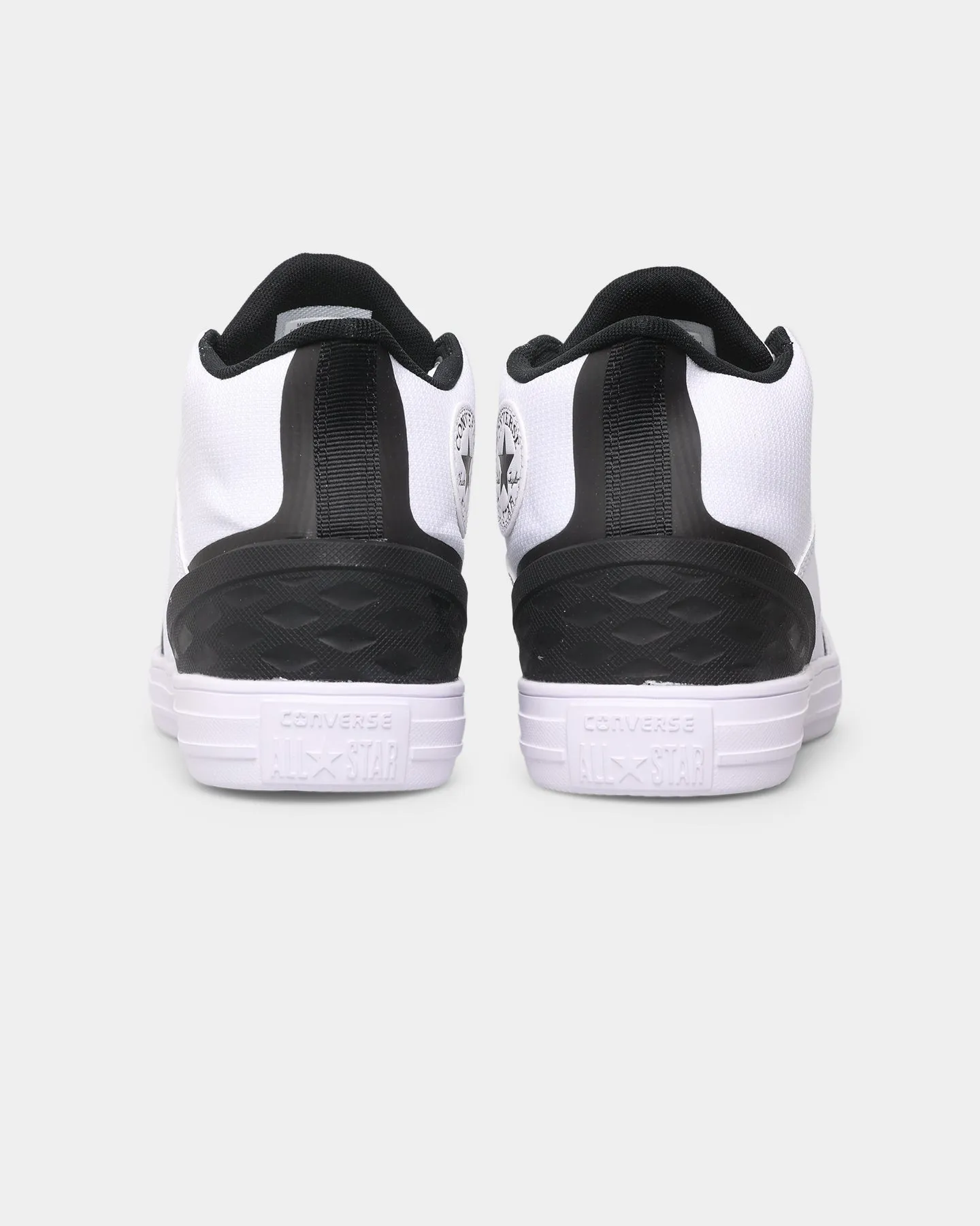 Fresh Drop Shine Silver Converse Chuck Taylor All Star Flux Ultra Mid White/Black/White