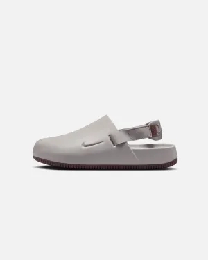 Nike Calm Mule Grey Rubber Sole