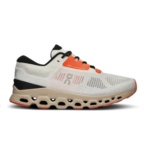 WOMEN'S CLOUDSTRATUS 3 - B - UNDYED WHITE/SAND Japan Neat Lace Tie