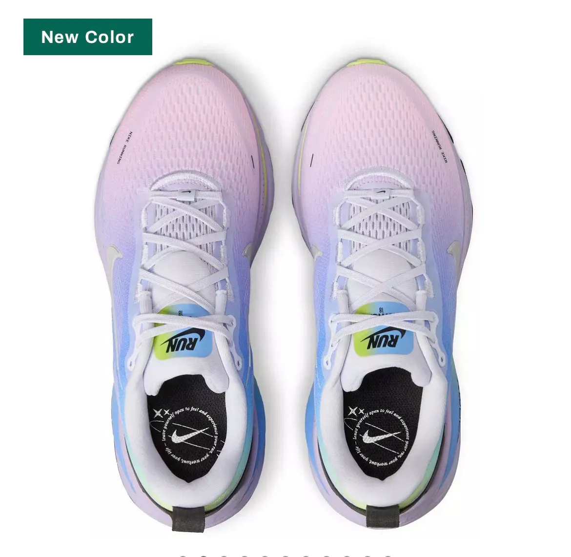 Cool Comfort Smooth Move Pre-Order Pastel Ombre Swarovski Nike Vomero 18