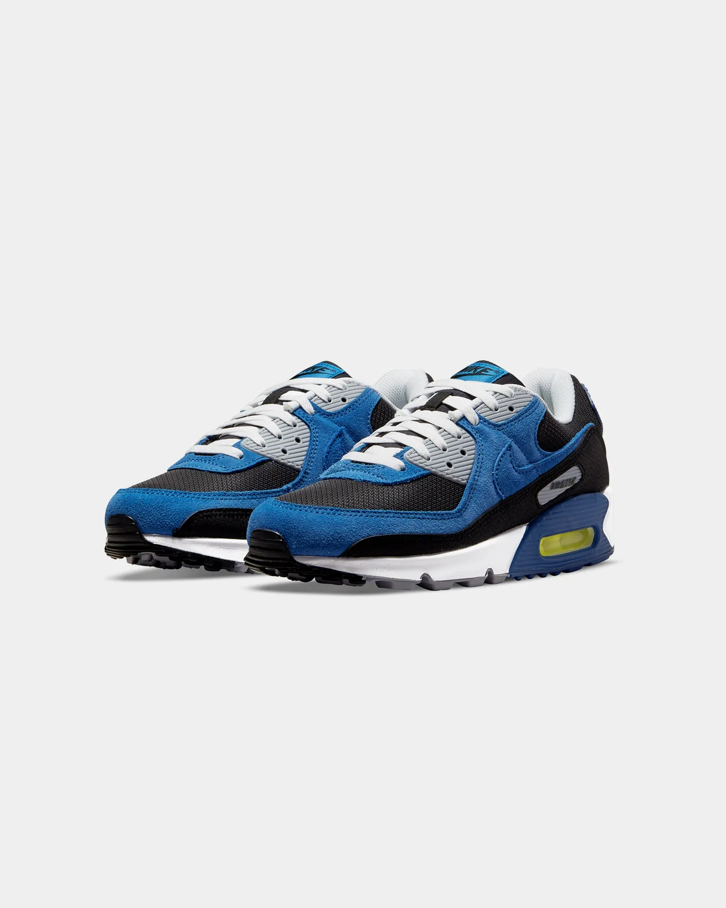Nike Air Max 90 Black/Atlantic Blue/Voltage Yellow/White Gym Life