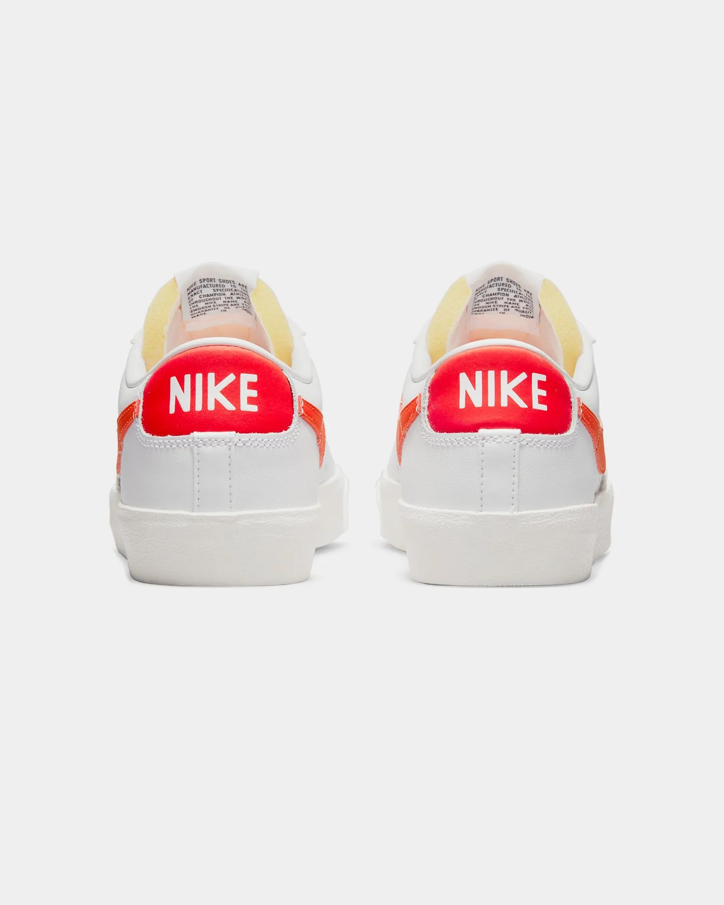 Nike Blazer Low '77 Vintage White/Team Orange Urban Style Hot Mood