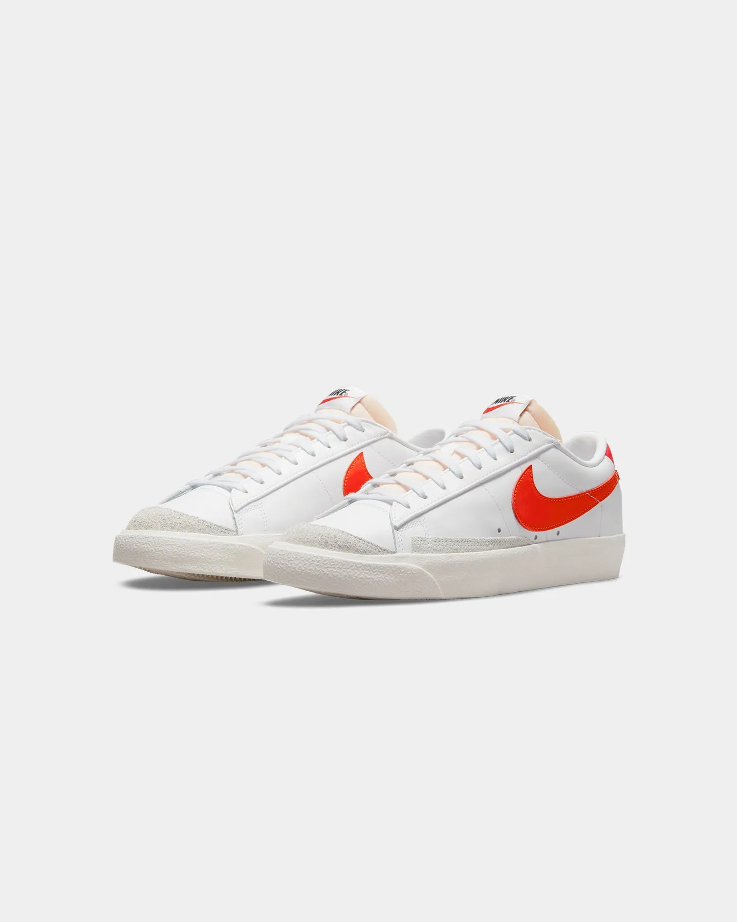 Nike Blazer Low '77 Vintage White/Team Orange Garden Walk Shock Resistant