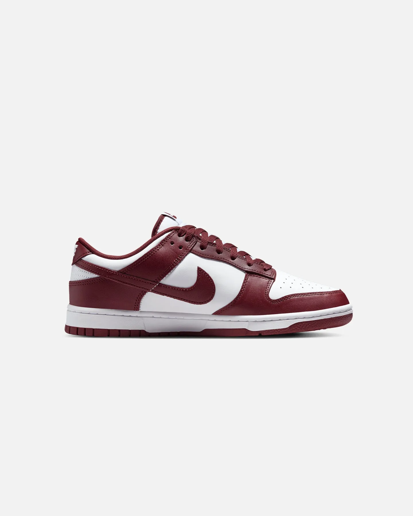 Nike Dunk Low Retro White/Redwood-Gym Red Sweat Resistant Comfort Seekers
